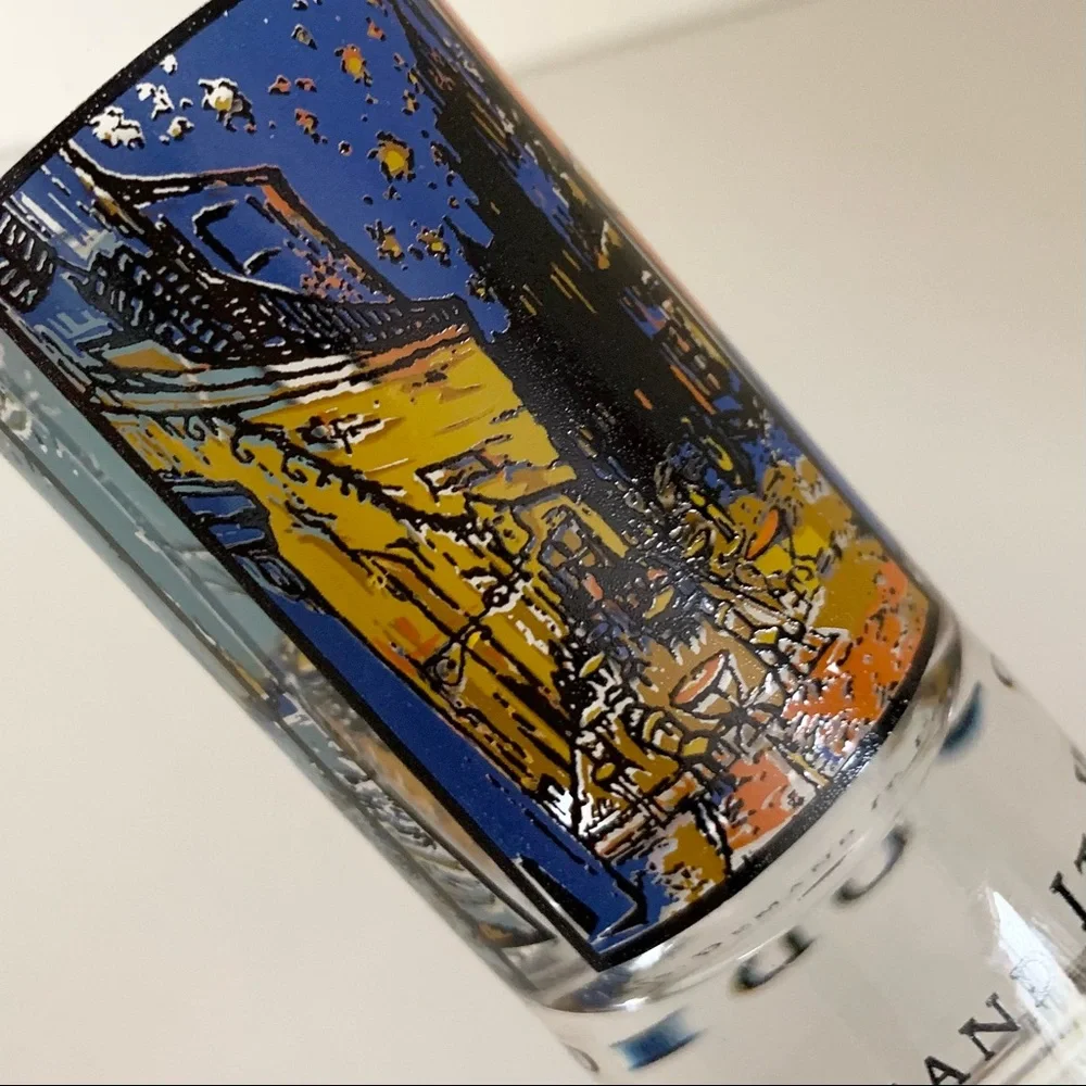 NWOT Van Gogh vodka shot glass